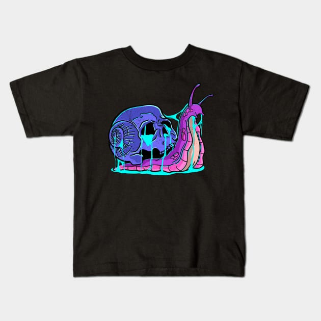 Grim Reaper's Gastropod Kids T-Shirt by FanFreak